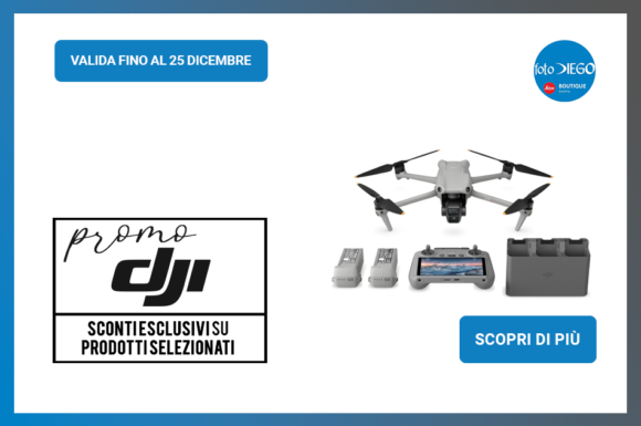 Promozione DJI – dal 15 ottobre al 25 dicembre 2024