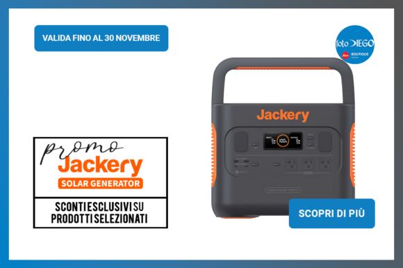 Promozione Jackery – dall'8 al 21 ottobre 2024